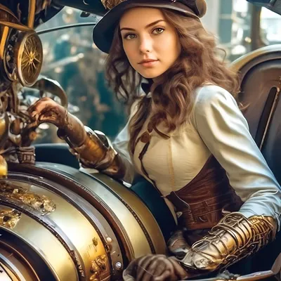 красивые картинки :: Кликабельно :: Робот :: рыба :: Steampunk (стимпанк,  паропанк) :: art (арт) / картинки, гифки, прикольные комиксы, интересные  статьи по теме.