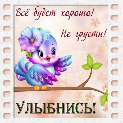 ДОБРОЕ УТРО! 💗🦋🤪🌼💐😘🌿🦋🌼🤩💗 Улыбнись, и весь мир улыбнется тебе! 😄  | Доброе утро, Мысли, Милые открытки