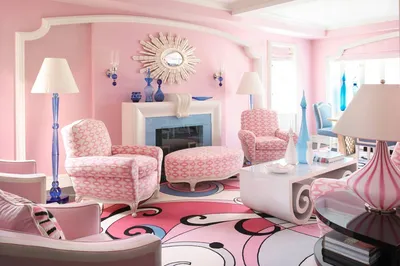 Красивые розовые комнаты (45 фото) - красивые картинки и HD фото