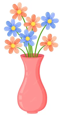 Симпатичная ваза с мультяшными персонажами, украшение для стола, сушеные  цветы, цветочные вазы, декоративная Цветочная композиция, красивые  цветочные горшки для девочек | AliExpress