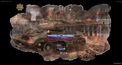 Красивый интерфейс в ангаре и бою от KutuzoFFF_22rus для World of tanks  .0.0.3.3