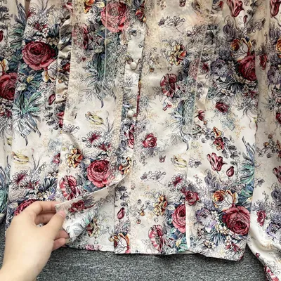 Купить Осенняя новая шикарная красивая рубашка с длинными рукавами и  принтом в стиле ретро для женщин | Joom