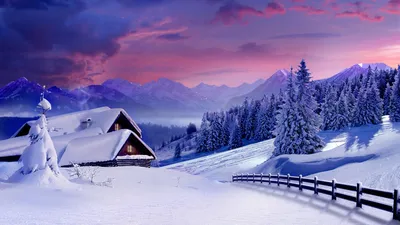 Красивая зима (60 фото) | Winter wonderland wallpaper, Winter scenes,  Winter wallpaper