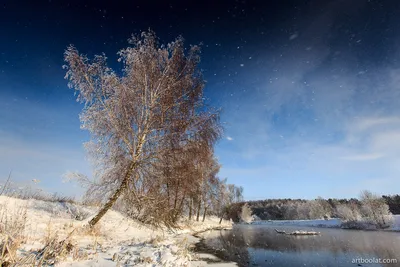 Красивые зимние пейзажи фотографии