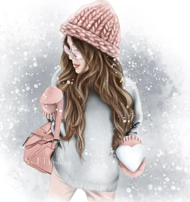 Бесплатное изображение: девушки, красивые, лес, природа, волосы, зима, снег