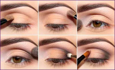 Макияж #Make Макияж. Make up | Natural eye makeup, Makeup tutorial, Eye  makeup brushes