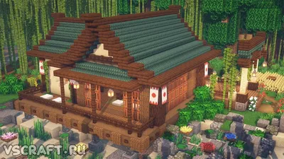 Дом мечты: 7 вариантов красивых домов Minecraft» — создано в Шедевруме