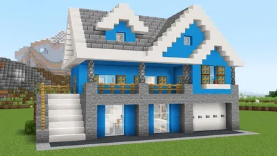 Картинки красивых домов в Minecraft (39 фото) ⭐  | Casas  minecraft fáciles, Diseños de casa de minecraft, Planos de casa de minecraft