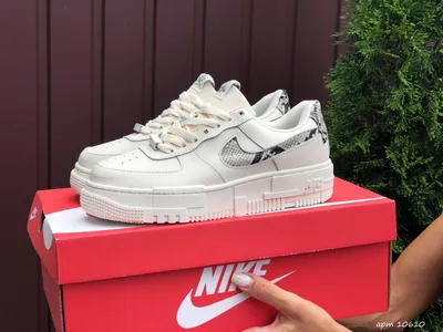 Красивые женские кроссовки Nike Air Force, кожаные фирменные кроссовки для  девушек, стильные женские кеды Nike (ID#1598846010), цена: 1645 ₴, купить  на 