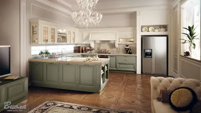 Красивые кухни в стиле классика: фото, дизайн, интерьер