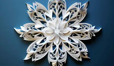 TOP 4 SNOWFLIES ❄ FROM PAPER 3d and beautiful | How to make a snowflake out  of paper - YouTube