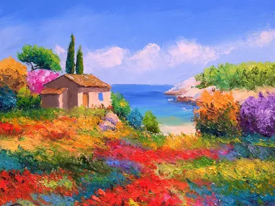 Краски лета" картина маслом | Divinskaya