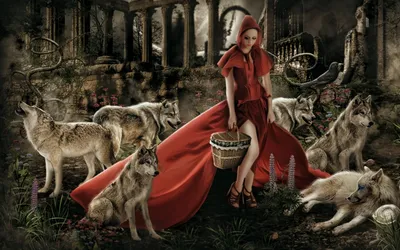 красивые картинки :: Мрачные картинки :: красная шапочка :: Red Riding Hood  :: art (арт) / картинки, гифки, прикольные комиксы, интересные статьи по  теме.