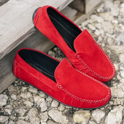 Красные мокасины Prime Shoes 42 размер (ID#1546510575), цена: 2500 ₴,  купить на 