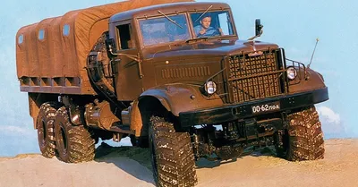 This KrAZ 256 dump truck was made at the Kremenchug plant named after the  50th anniversary of Soviet Ukraine Stock Photo - Alamy