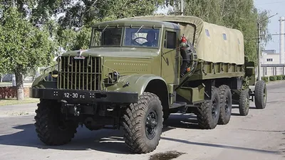 KrAZ-255 Heavy Truck (6X6) 3D Model by be-gemot