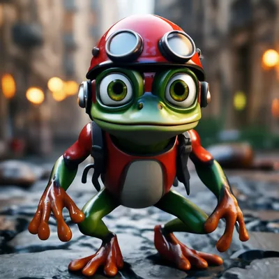 Лягушонок Crazy Frog появился спустя много лет и взорвал интернет |  