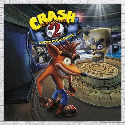 Картинка для торта "Крэш Бандикут Crash Bandicoot" - PT106376 печать на  сахарной пищевой бумаге