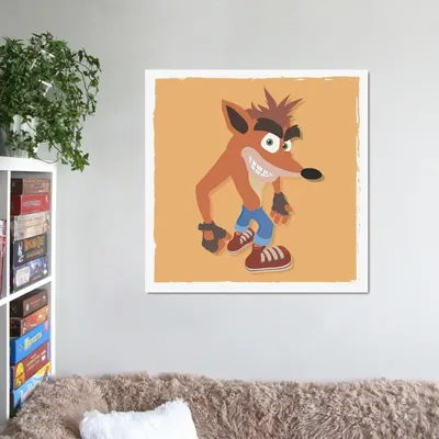 Крэш Бандикут светящийся (Crash Bandicoot GitD (Эксклюзив)) из игры Крэш  Бандикут