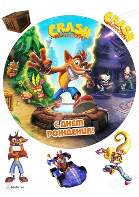 Крэш Бандикут из Crash Bandicoot 3 - 3d stl модель для ЧПУ