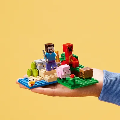 Конструктор LEGO® Minecraft® Засада Крипера 21177, 72 шт. - 