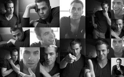 Chris Pine Collage - Крис Пайн фонд d'écran (9425977) - Fanpop