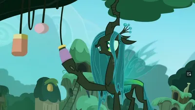 My Little Pony Queen Chrysalis Spike Dragon Королева Кризалис и дракон  Спайк (ID#705145739), цена: 3195 ₴, купить на 