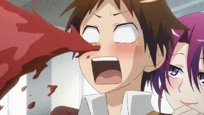 Аниме VS Реальность. Кровь из носа у персонажей аниме. | "Хроники Amino"  Amino