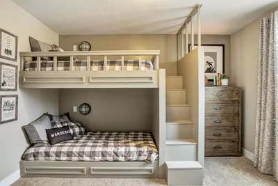 Самые красивые двухэтажные кровати - 87 фото