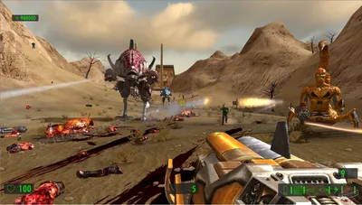 Serious Sam HD: The First Encounter - что это за игра, трейлер, системные  требования, отзывы и оценки, цены и скидки, гайды и прохождение, похожие  игры Крутой Сэм HD: Первая кровь