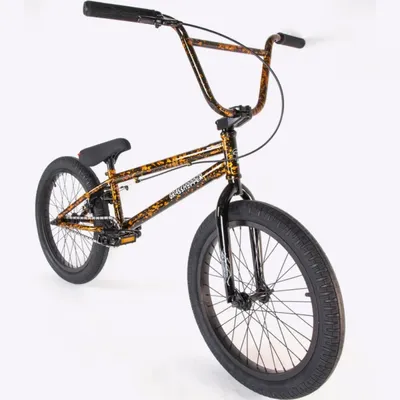 Велосипед трюковый BMX-5 20 Дюймов Черный -