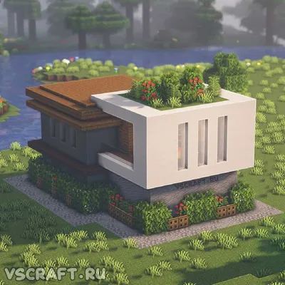 7 крутых концептов домов для опытных строителей в Minecraft