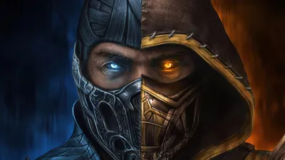 Скорпион (mortal combat) рисунок цветными карандашами | Пикабу