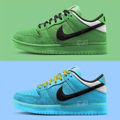 Релиз Powerpuff Girls x Nike SB Dunk Low Pack