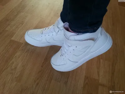 Кроссовки Aliexpress Newest Classical Sneakers All White Aires For  Fashionable Men And Women Forces 1 Casual Sport shoes Big Size:36-46 Free  Shipping - «Крутые Nike Air Force бывают только оригинальными. А реплики