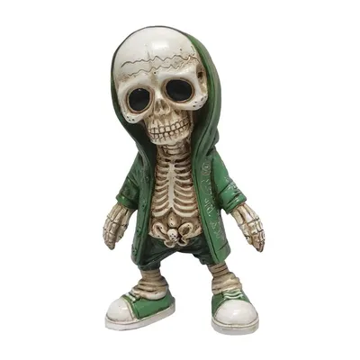 2023 крутые фигурки скелетов, кукла-скелет на Хэллоуин, украшение из смолы,  подарки на Хэллоуин – лучшие товары в онлайн-магазине Джум Гик