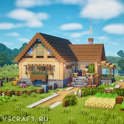 7 крутых концептов домов для опытных строителей в Minecraft