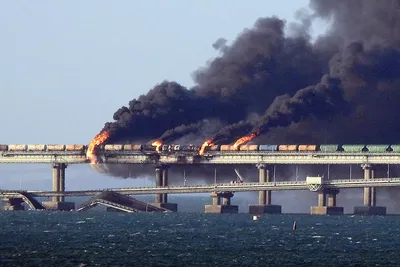 Подрыв Крымского моста (2022) — Википедия