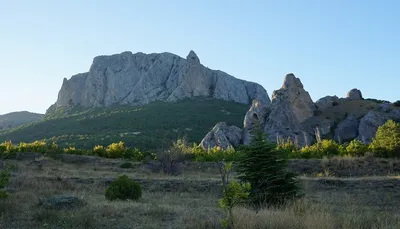 Ландшафтная особенность Крымских гор