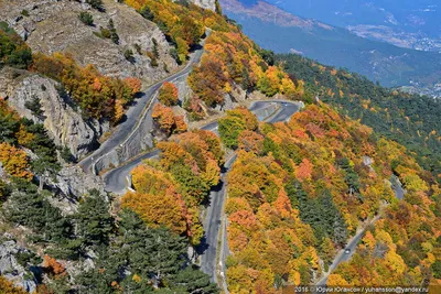 Золото в крымских горах. Серпантин горы Ай-Петри