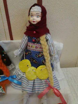 Ростовая кукла "Девушка Масленица" | Ростовые куклы Люсерж |  