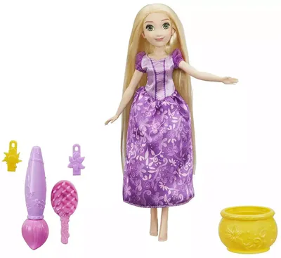 Кукла Рапунцель в блестящем платье | Интернет-магазин детских игрушек по  выгодным ценам 