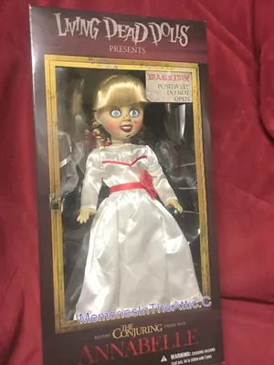 Living Dead Dolls Mezco Annabelle Halloween 10" Conjuring Scary Possessed  Doll | eBay