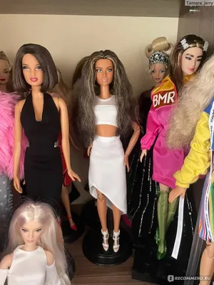 Mattel Barbie Looks 2021 Brunette Wavy Hair GTD89/Барби Лукс брюнетка GTD89  - «Латиноамериканская красотка Лина из первой волны Barbie Looks» | отзывы