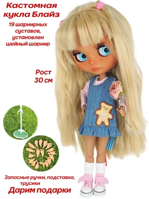 Кукла блайз кастомная blythe doll: продажа, цена в Киеве. Куклы, пупсы от  "❤️"Монстрия" Интернет-магазин ❤️" - 1483481868