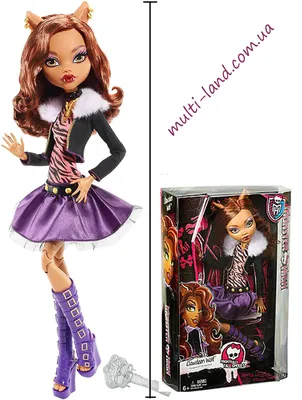 Купить кукла Monster High Клодин Вульф - Первый день в школе DNW97 DVH23,  цены на Мегамаркет