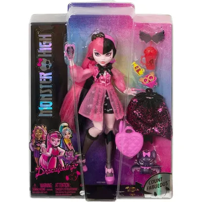 Кукла Monster High Draculaura HHK51 купить по цене 32990 ₸ в  интернет-магазине Детский мир