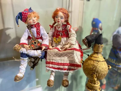 Выставку текстильных кукол можно посмотреть в Сычково | 