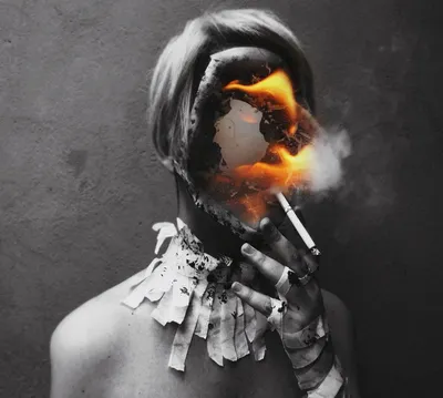 Фотография Портрет курящего человека, автор Yoric