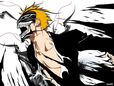 Обои Аниме Bleach, обои для рабочего стола, фотографии аниме, bleach, блич,  куросаки, ичиго, осколки, лицо, парень Обои для рабочего стола, скачать  обои картинки заставки на рабочий стол.